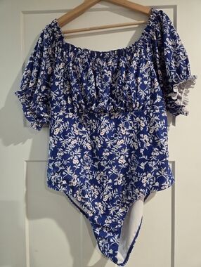 Floral Bodysuit / Bathing Suit